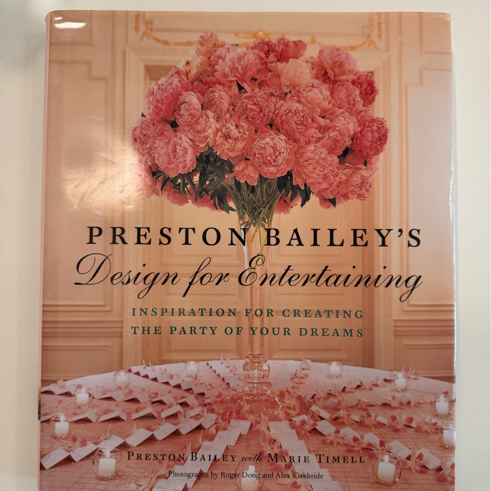 Preston Bailey’s Design for Entertaining Book
